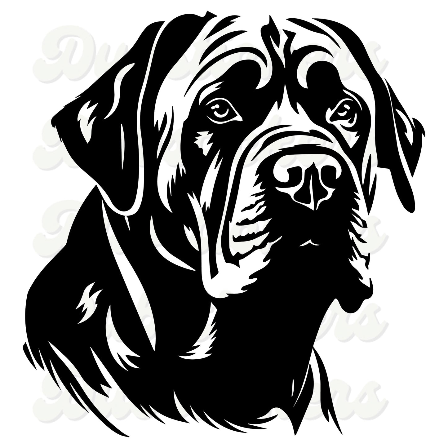 English Mastiff Decal