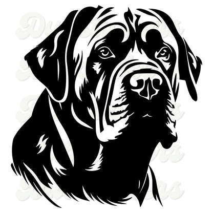 English Mastiff Decal