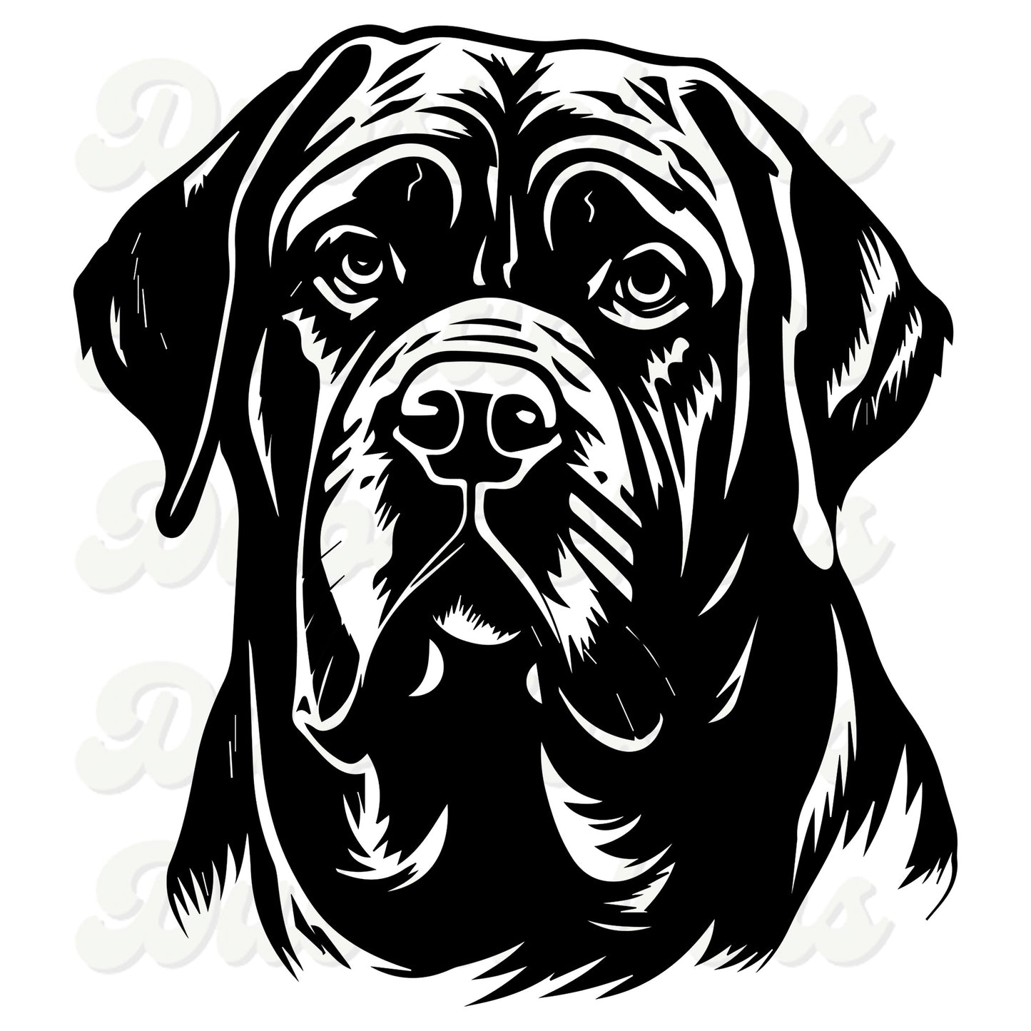 English Mastiff Decal