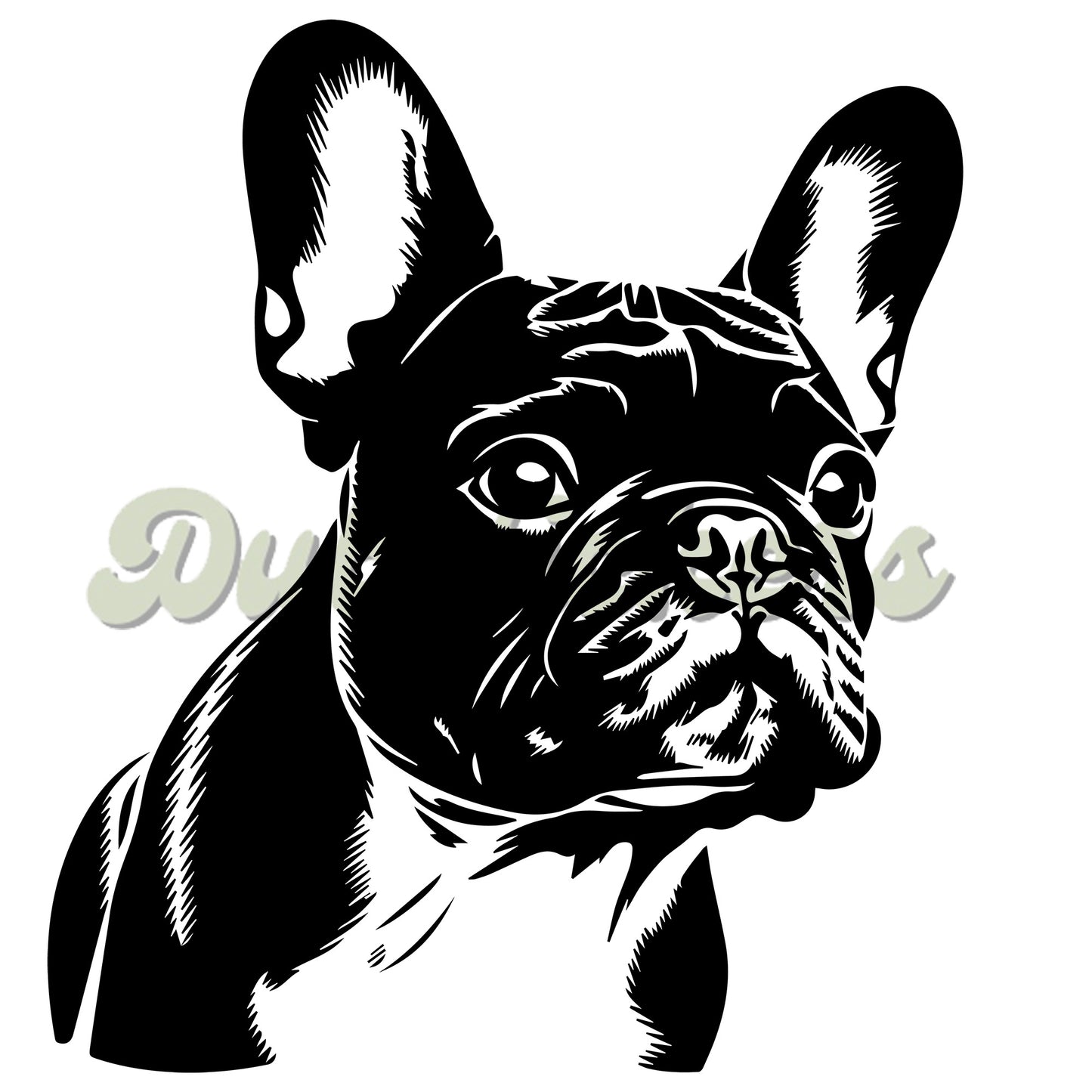 French Bulldog Decal