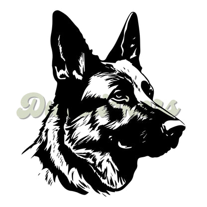 German Shepherd Decal