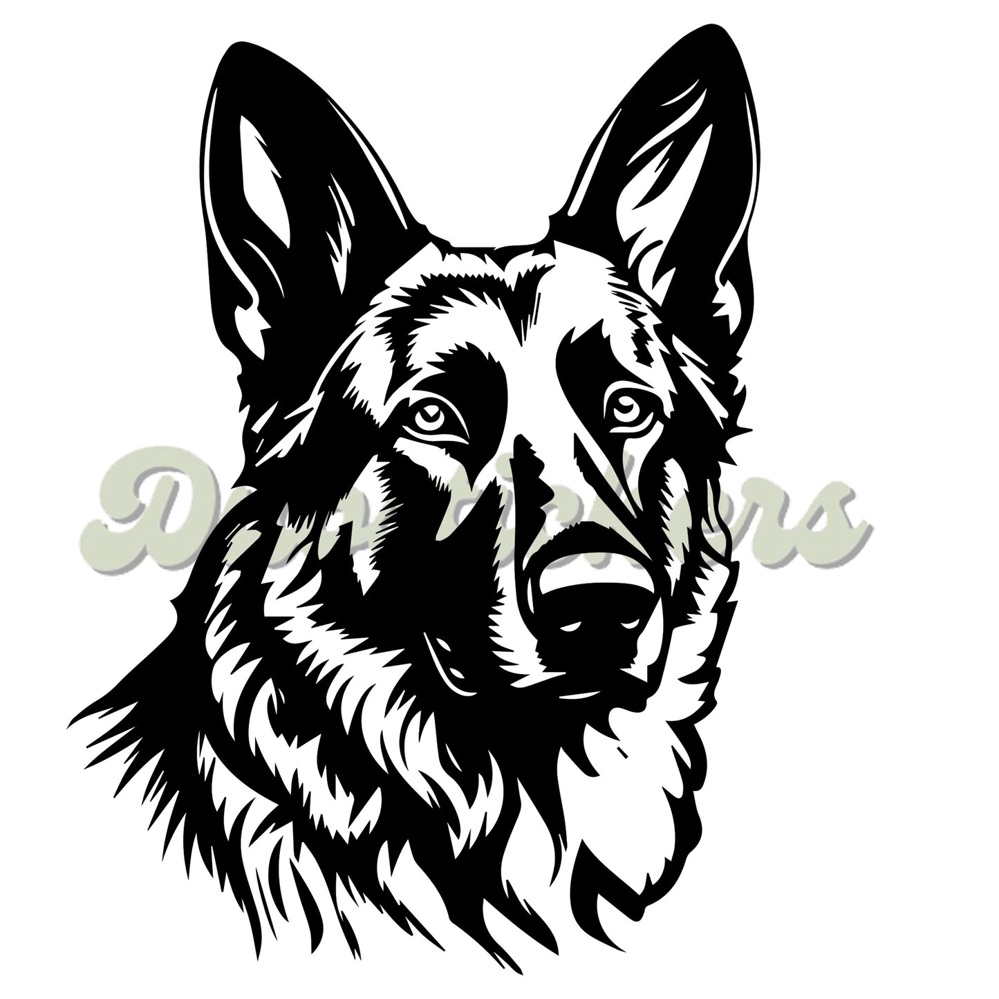 German Shepherd Decal