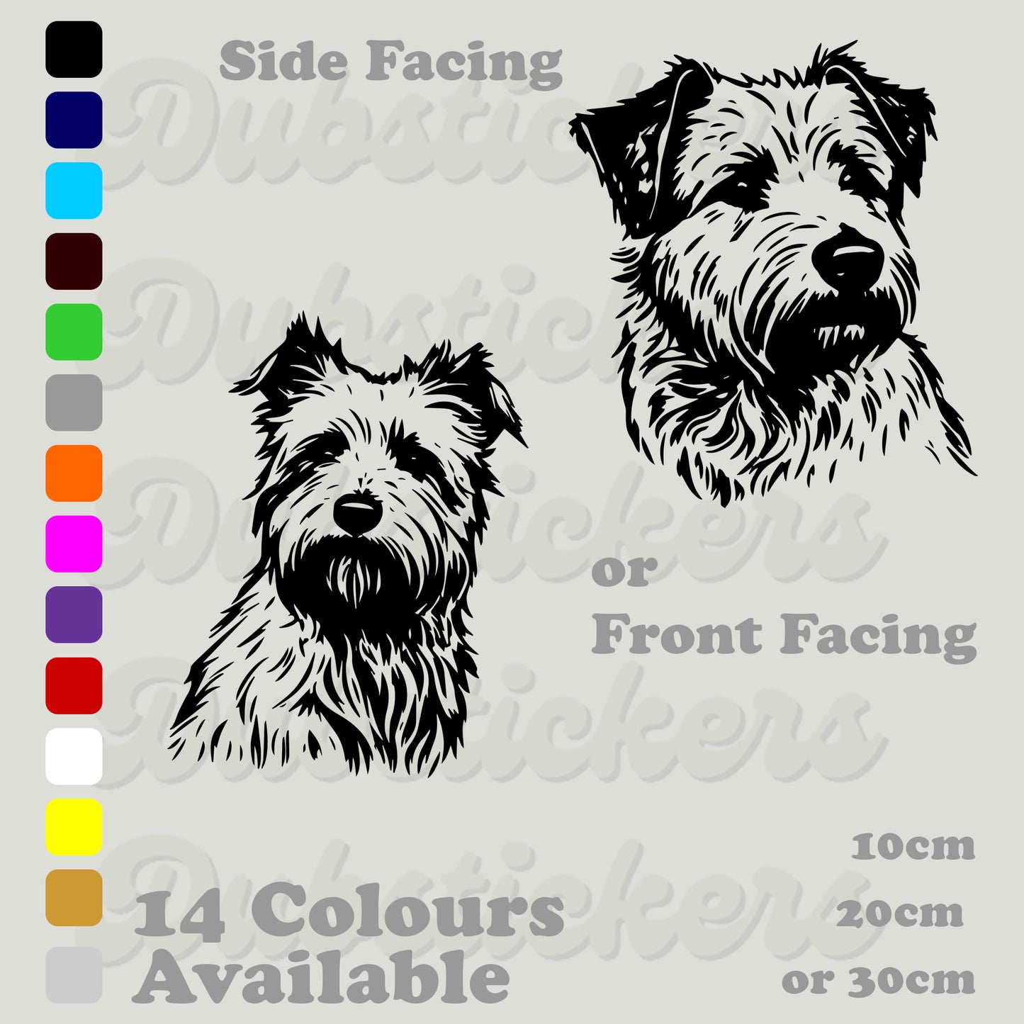 Glen of Imaal Terrier Decal