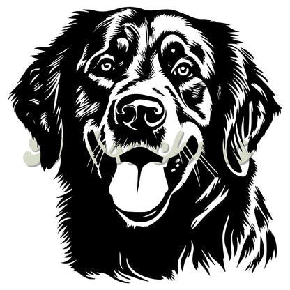 Golden Retriever Decal