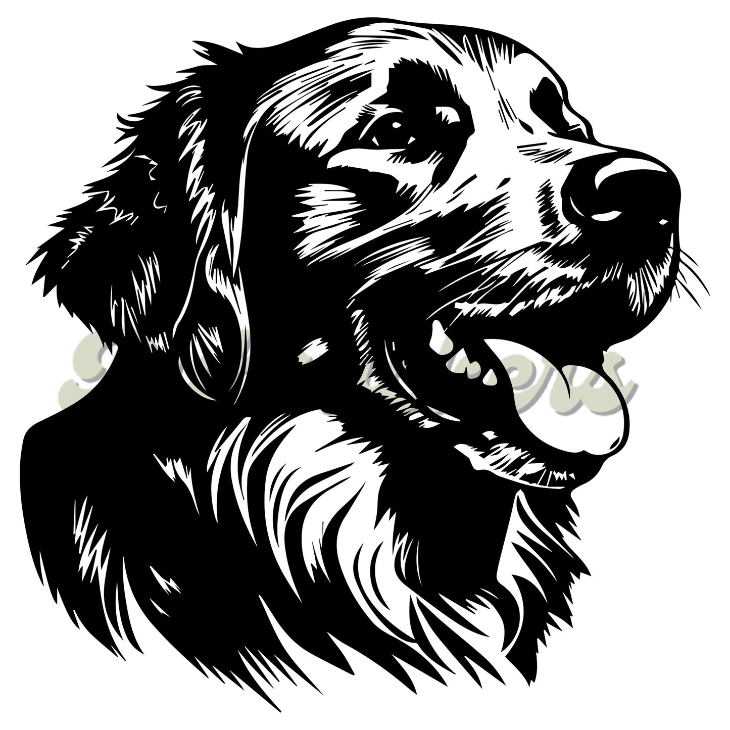 Golden Retriever Decal