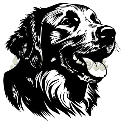 Golden Retriever Decal