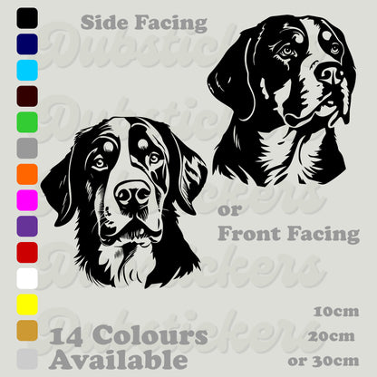 Greater Swiss Mountain Dog Decal