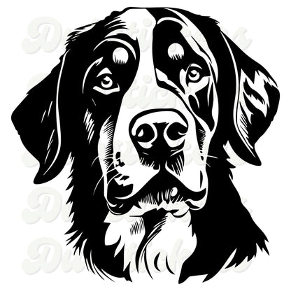 Greater Swiss Mountain Dog Decal