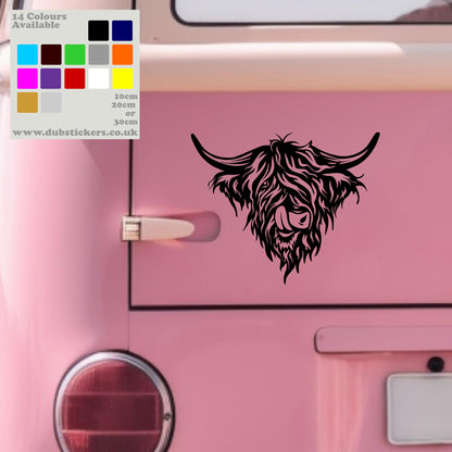 Highland Cow Decal