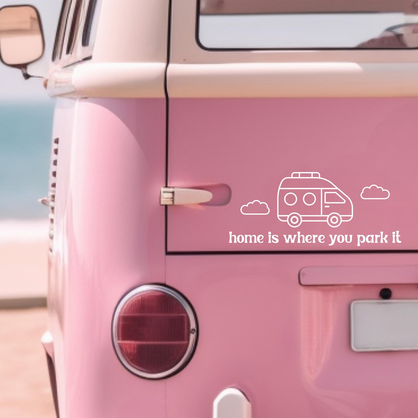 Home Is Where You Park It Decal