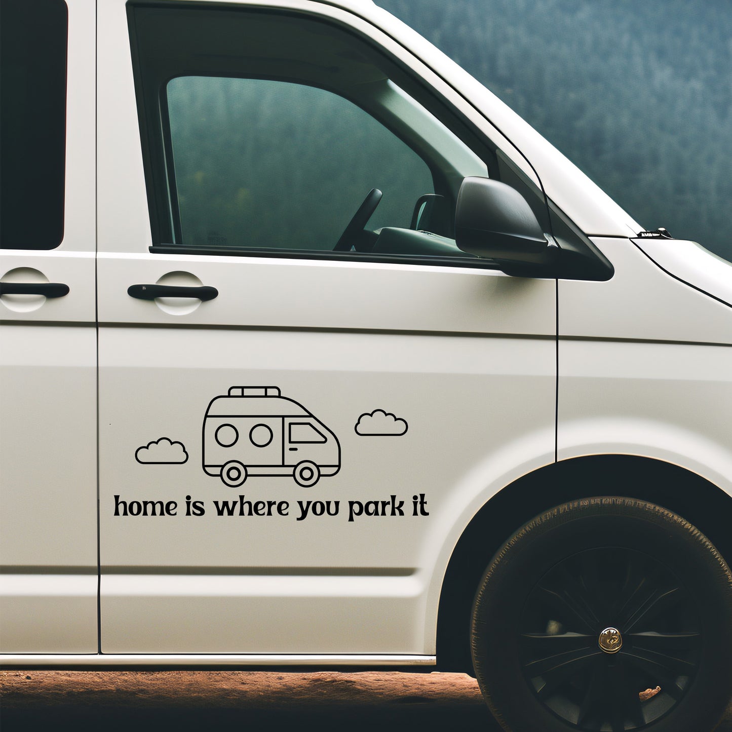 Home Is Where You Park It Decal