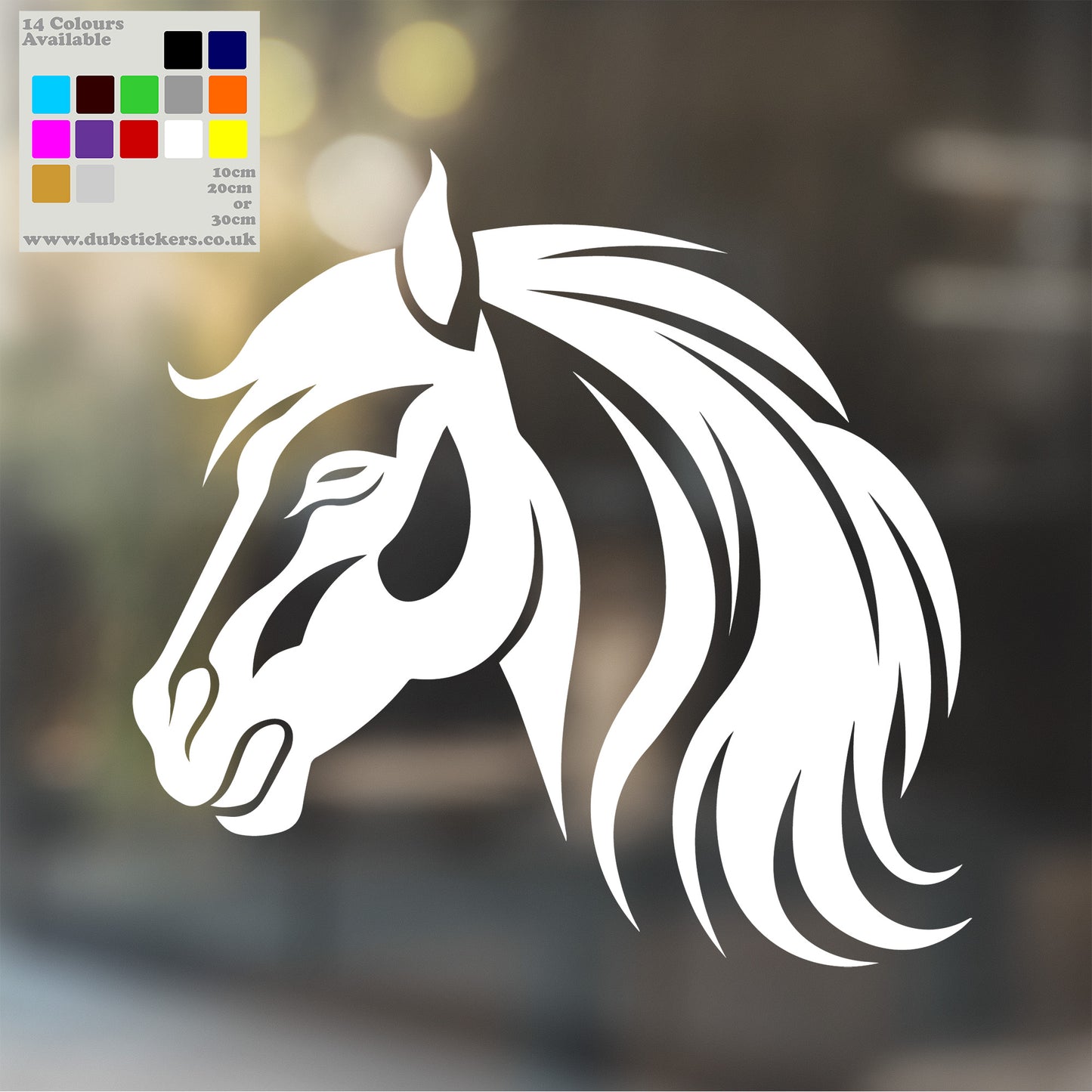 Horse Head Decal