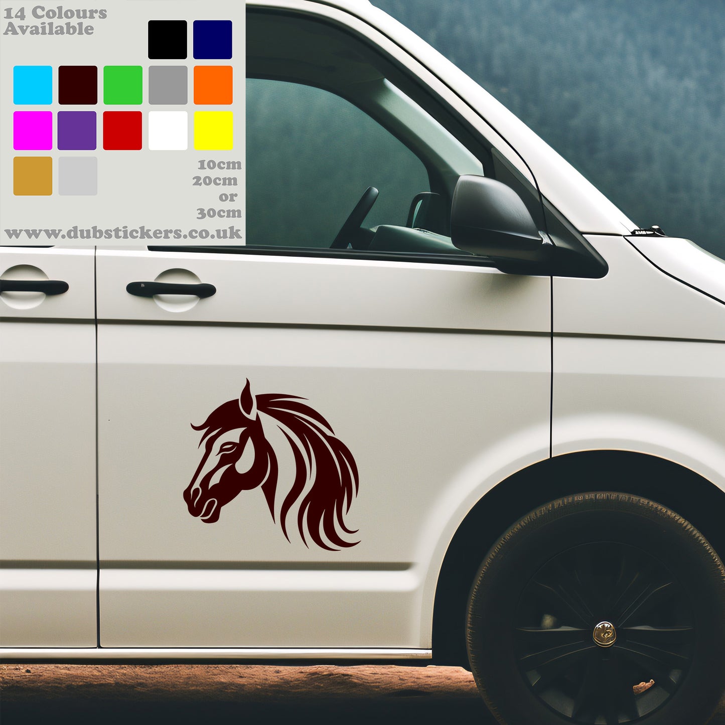 Horse Head Decal