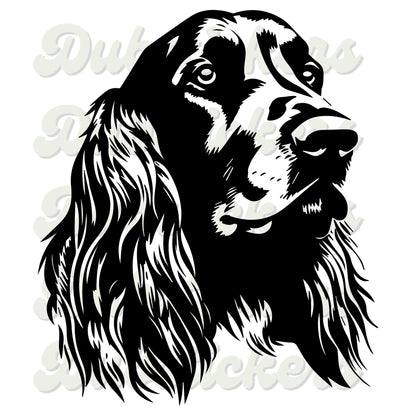 Irish Setter Dog Head Decal