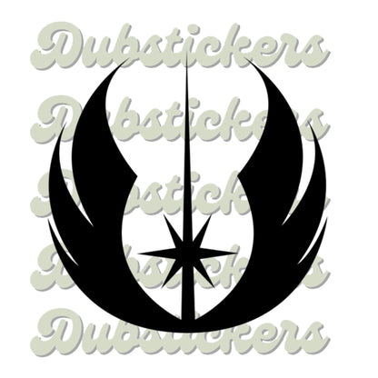 Jedi Order Emblem Decal