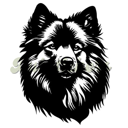 Keeshond Decal