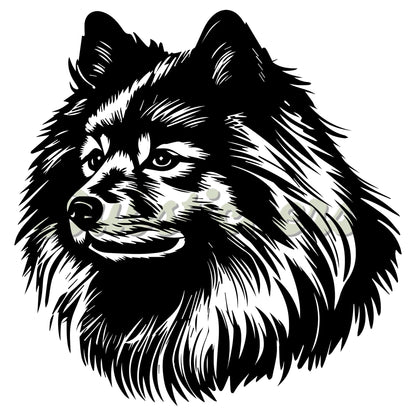 Keeshond Decal