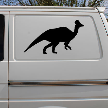 Kritosaurus Dinosaur Silhouette Decal Vinyl Waterpoof Sticker Campervan Laptop Window