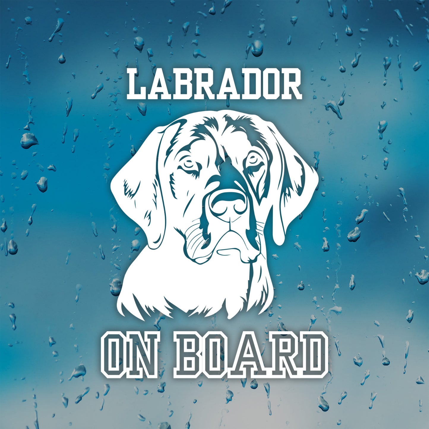 Labrador On Board Decal