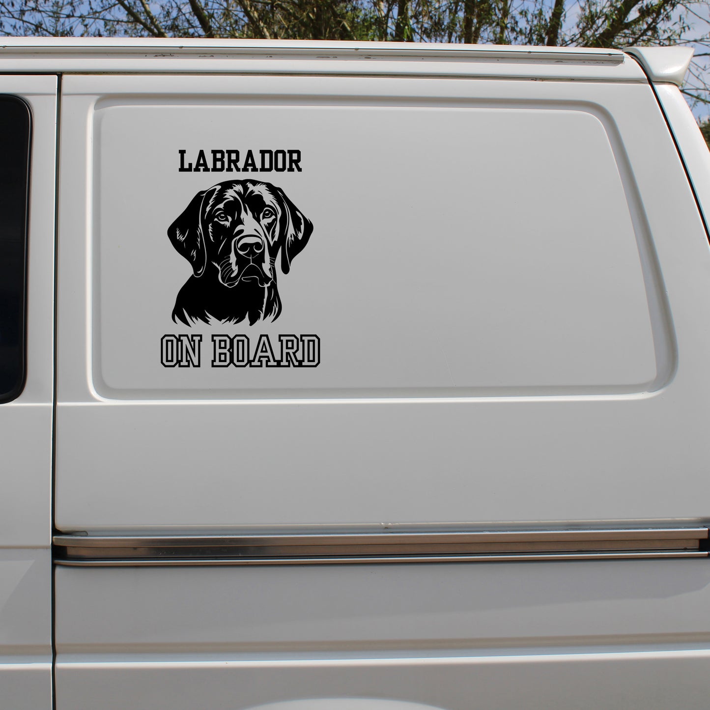 Labrador On Board Decal