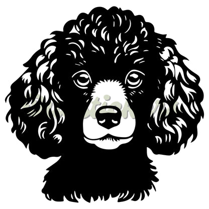 Miniature Poodle Decal