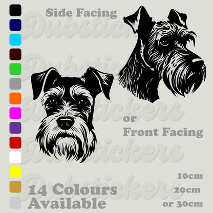 Miniature Schnauzer Decal