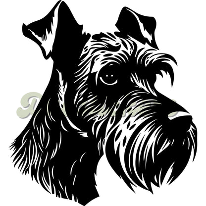 Miniature Schnauzer Decal