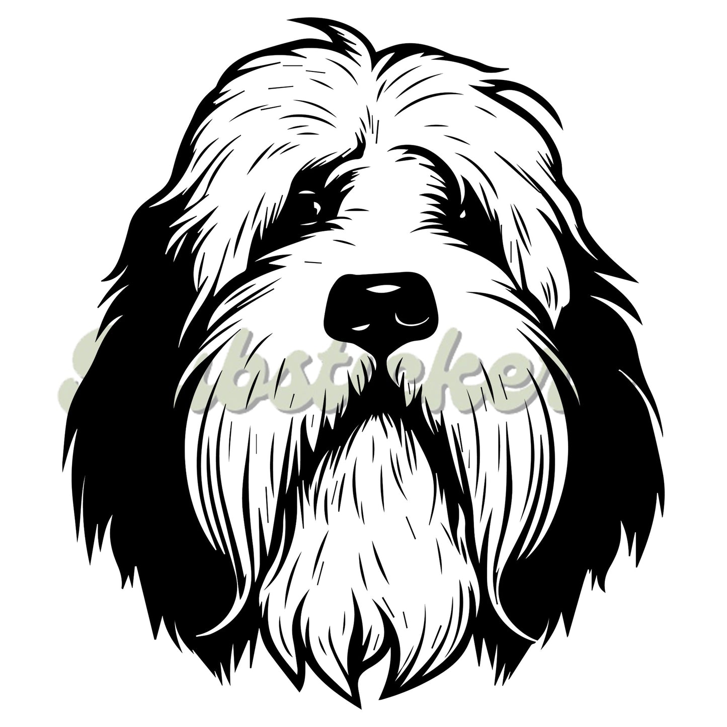 Old English Sheep Dog Decal