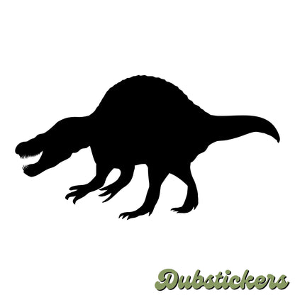 Ouranosaurus Dinosaur Silhouette Decal Vinyl Waterpoof Sticker Campervan Laptop Window