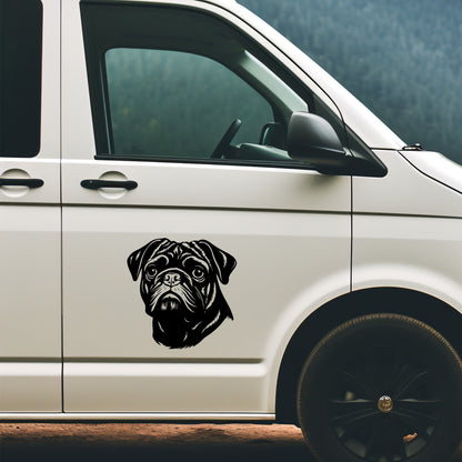 Pug Decal