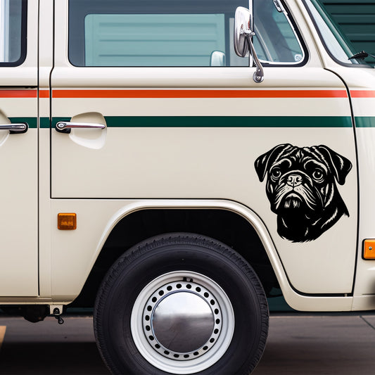 Pug Decal