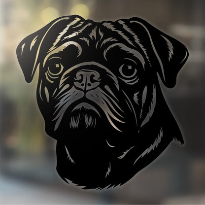 Pug Decal