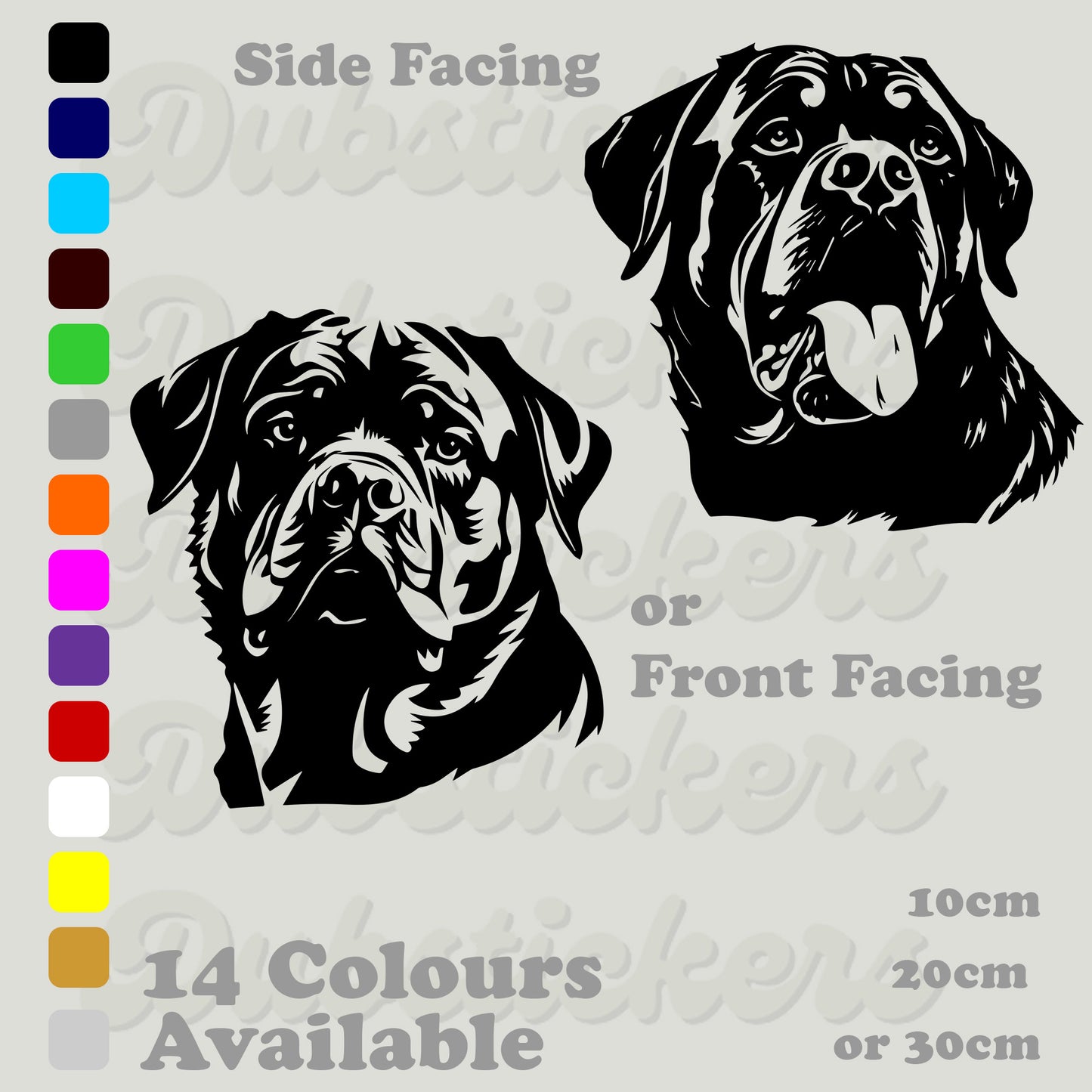 Rottweiler Decal