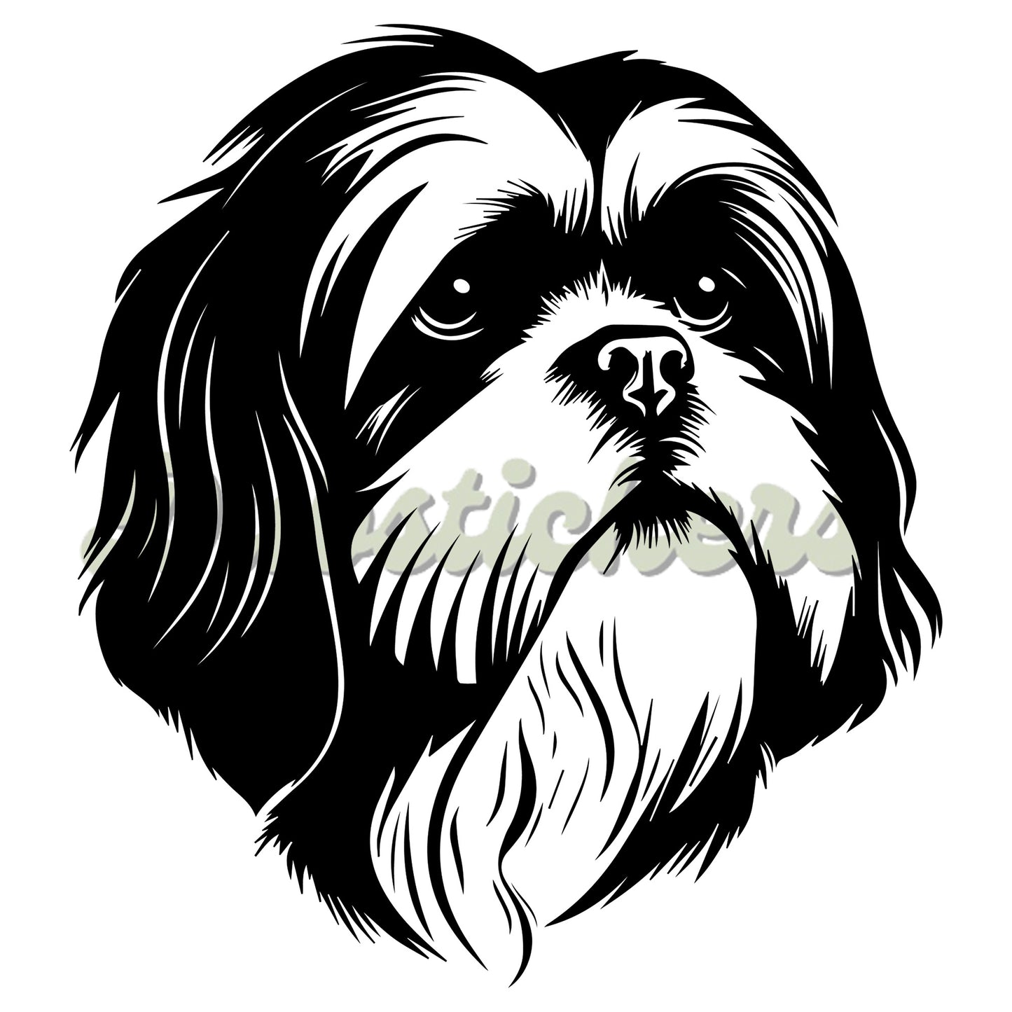 Shih Tzu Decal