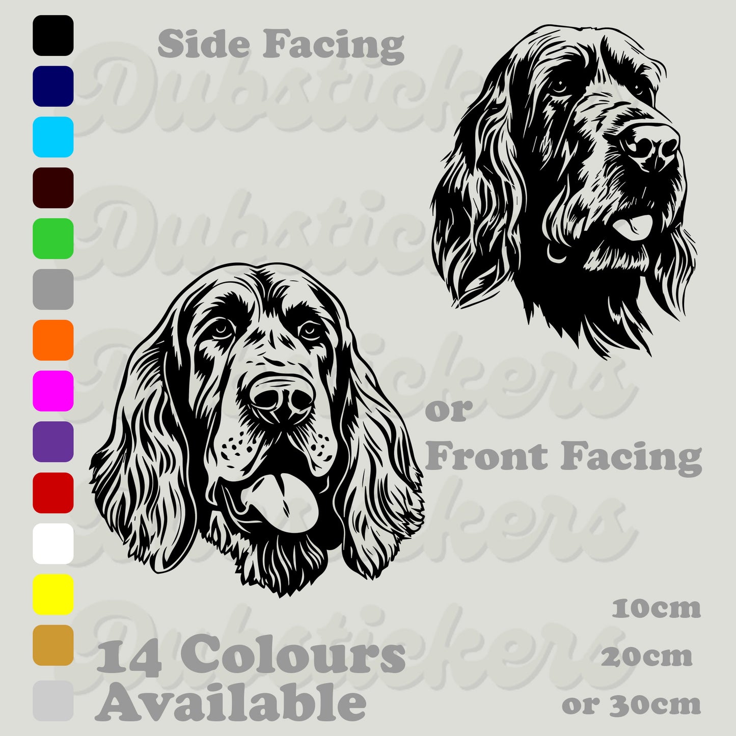 Italian Spinone Decal