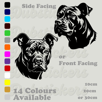 Staffordshire Bull Terrier Decal