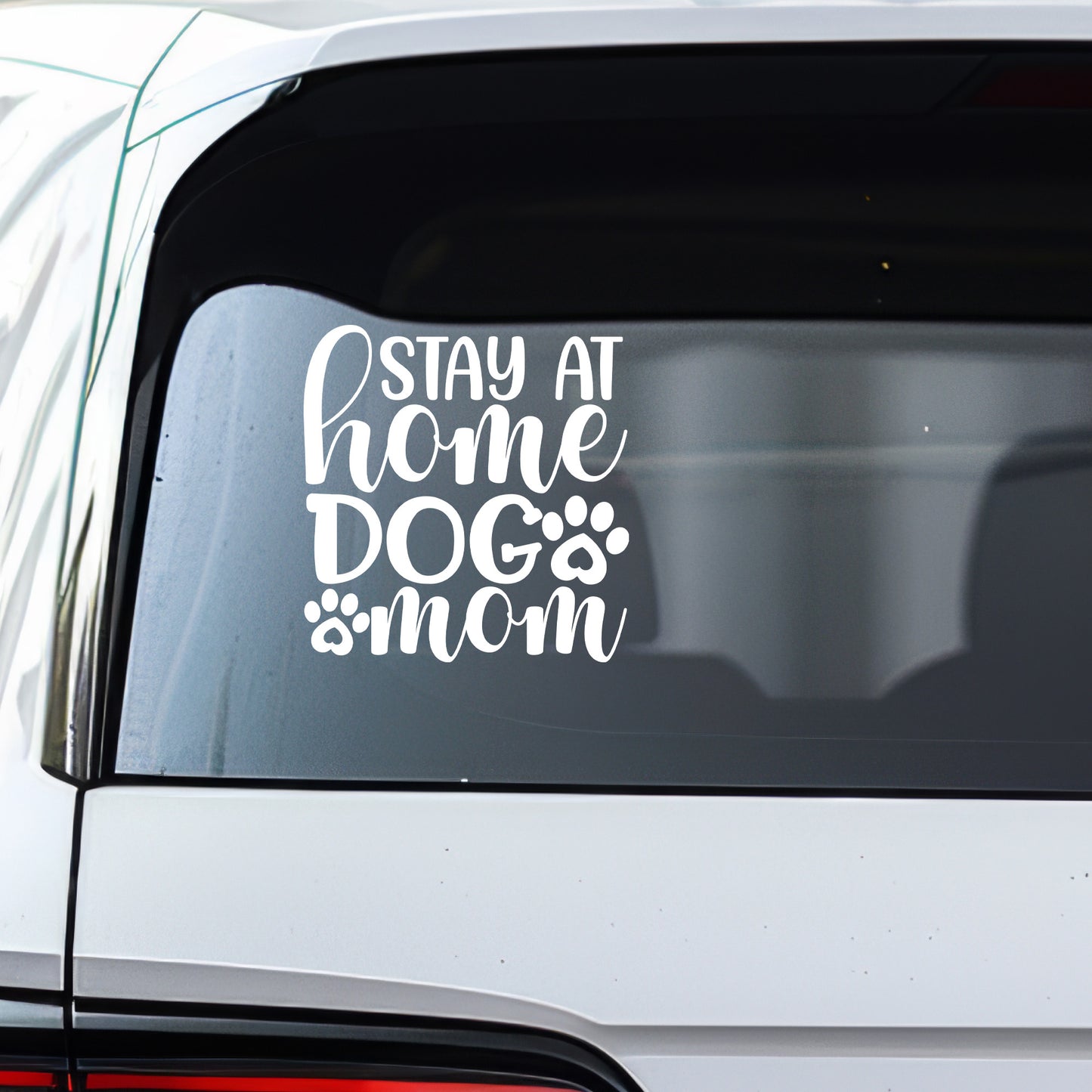 Stay At Home Dog Mum Decal