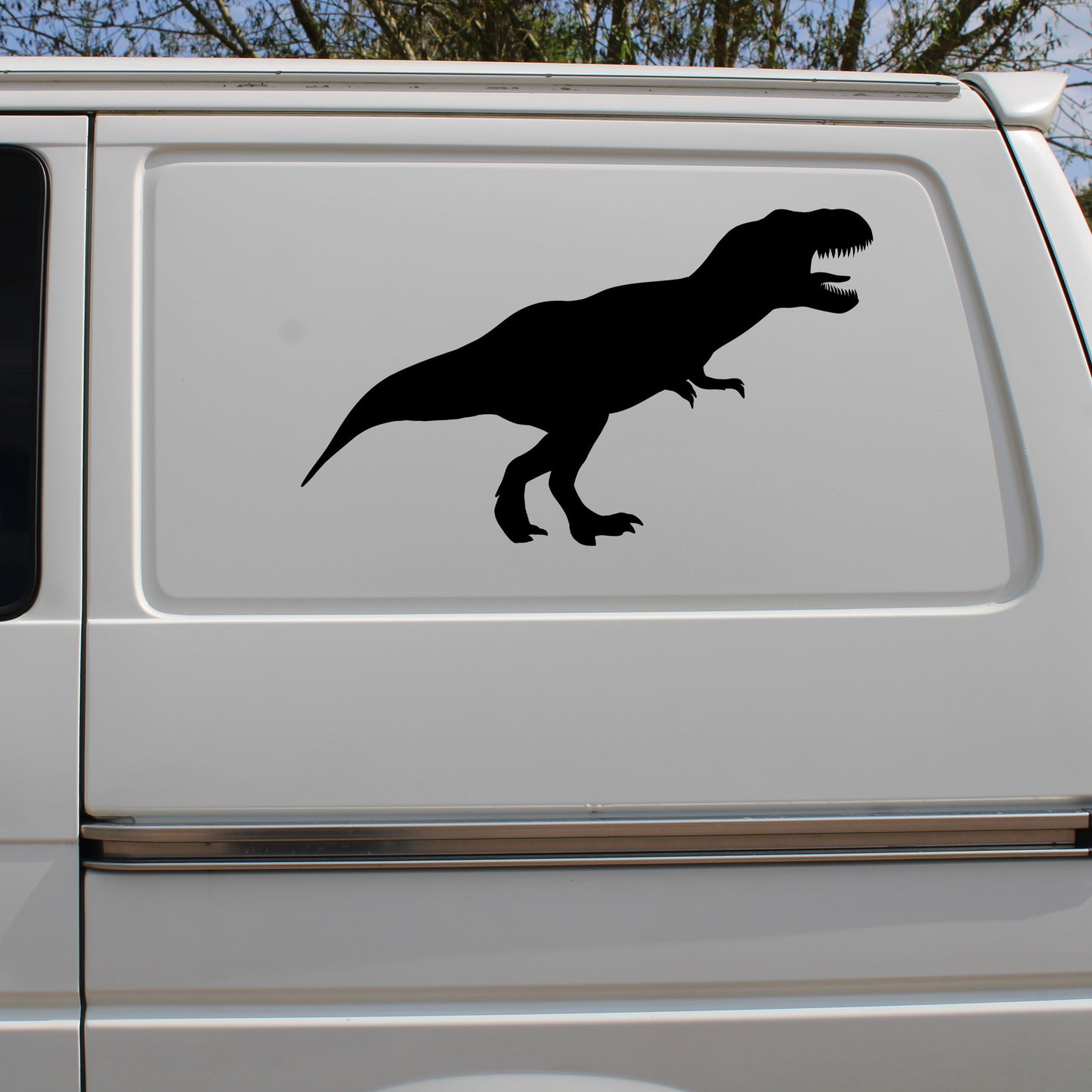 Tenontosaurus Dinosaur Silhouette Decal Vinyl Waterpoof Sticker Campervan Laptop Window