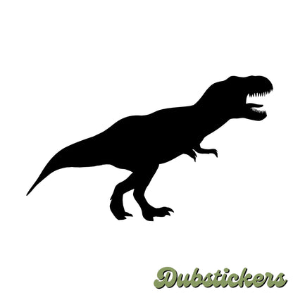 Tenontosaurus Dinosaur Silhouette Decal Vinyl Waterpoof Sticker Campervan Laptop Window