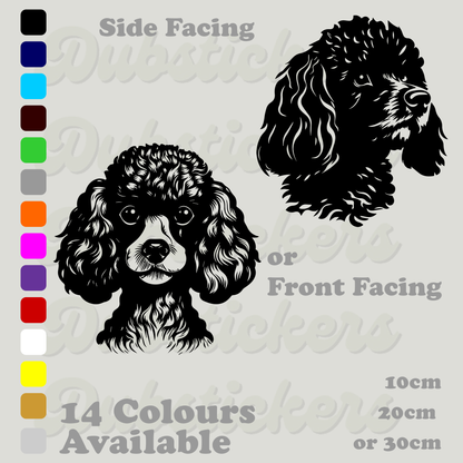 Toy Poodle Decal