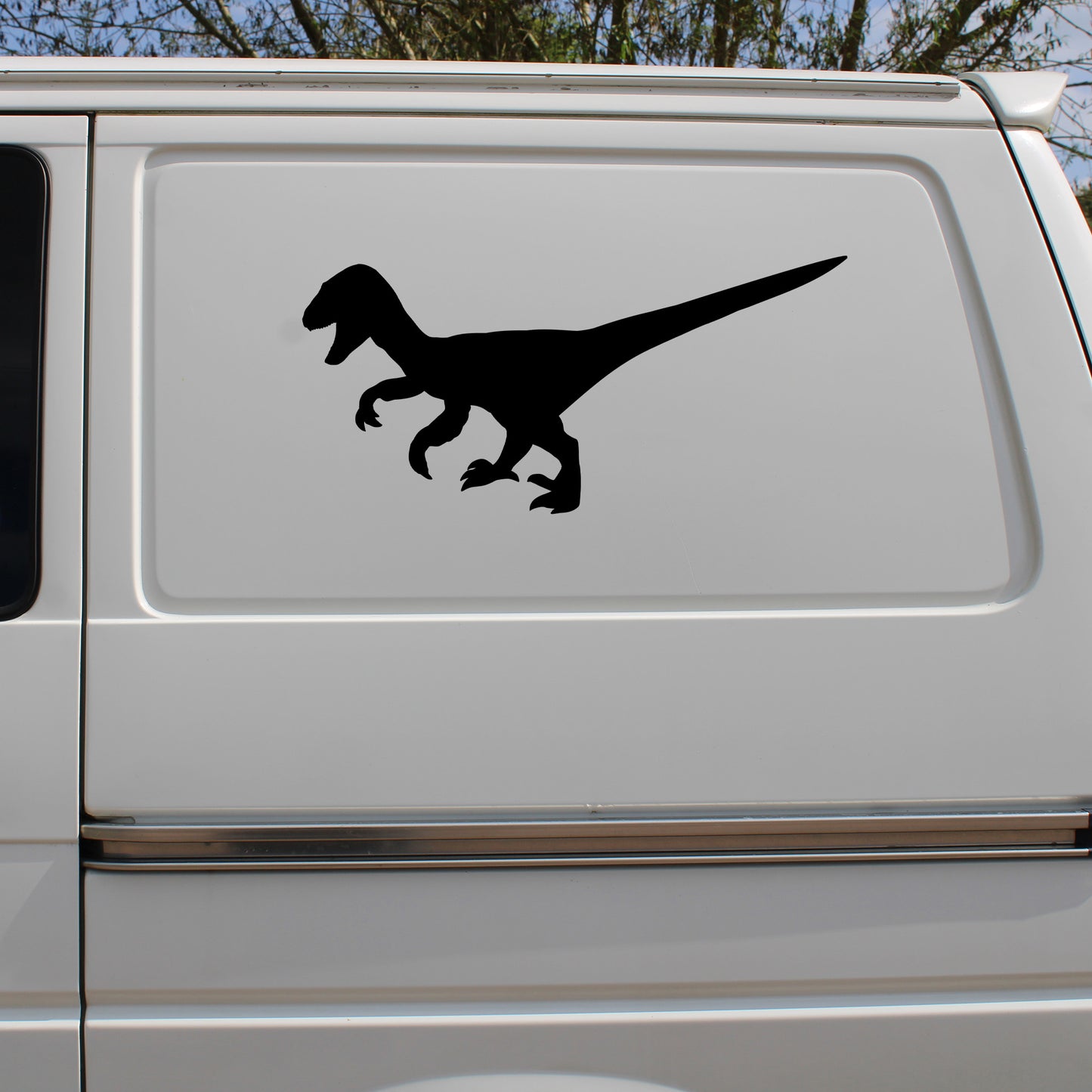 Valdosaurus Dinosaur Silhouette Decal Vinyl Waterpoof Sticker Campervan Laptop Window