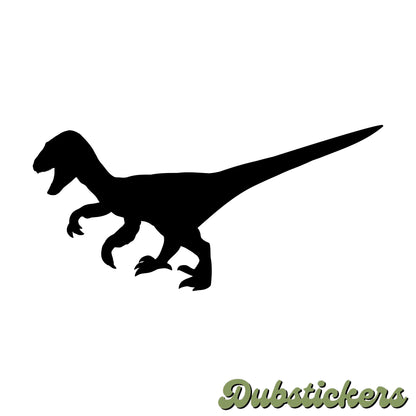 Valdosaurus Dinosaur Silhouette Decal Vinyl Waterpoof Sticker Campervan Laptop Window