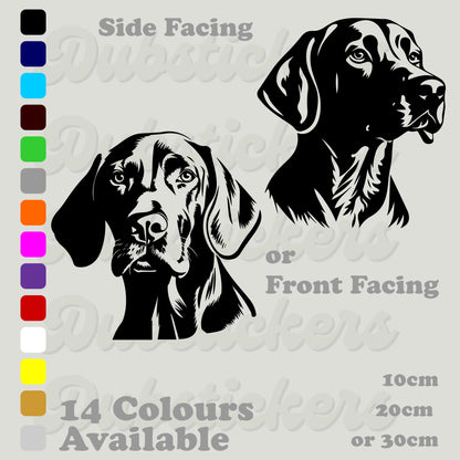 Weimaraner Decal