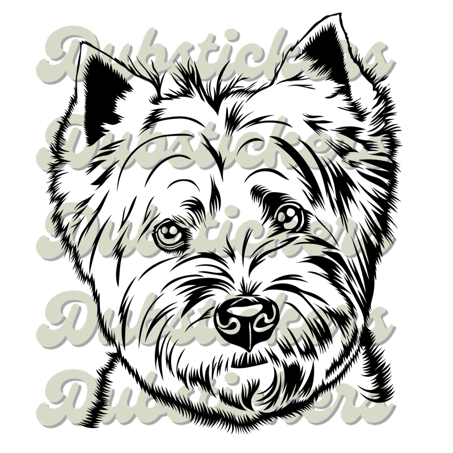 West Highland Terrier Decal