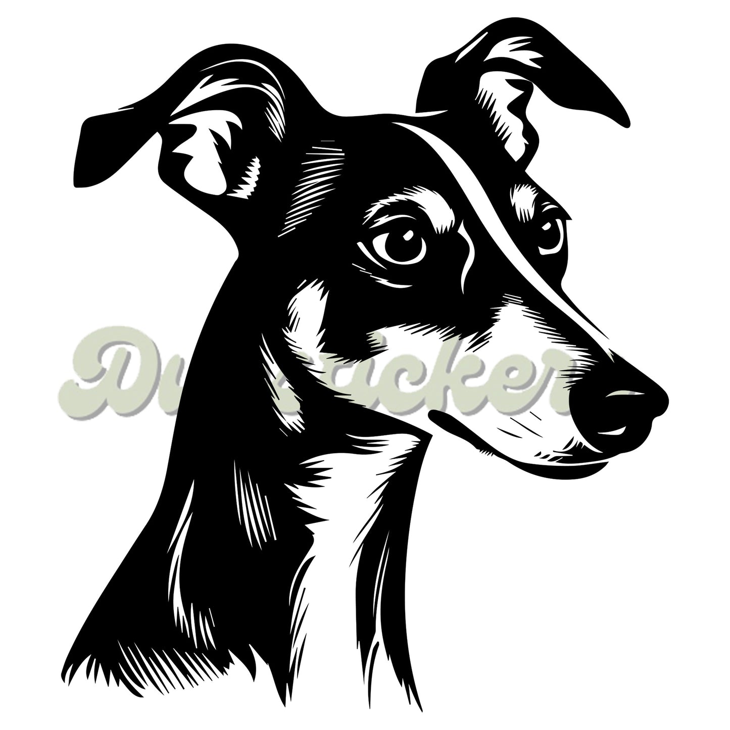 Whippet Decal