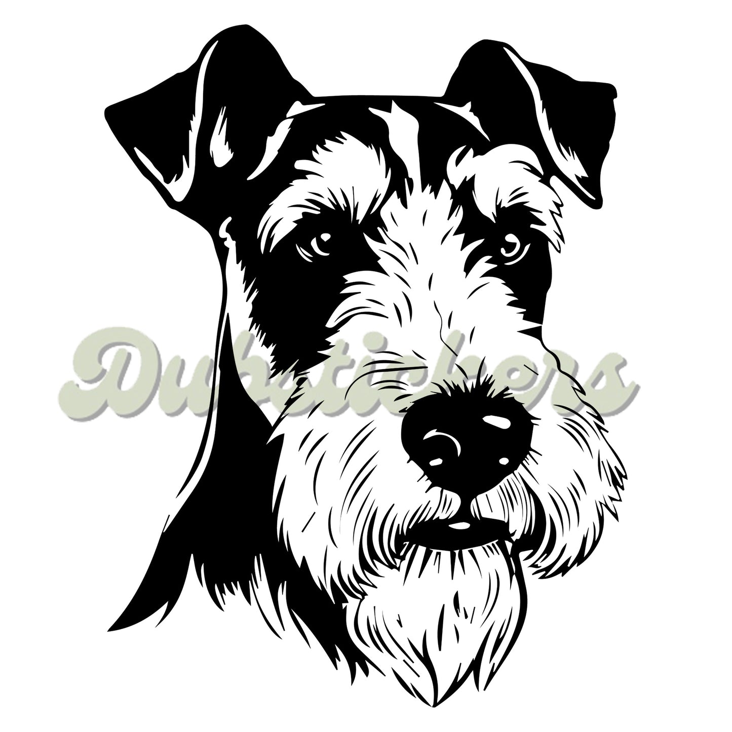 Wire Fox Terrier Decal