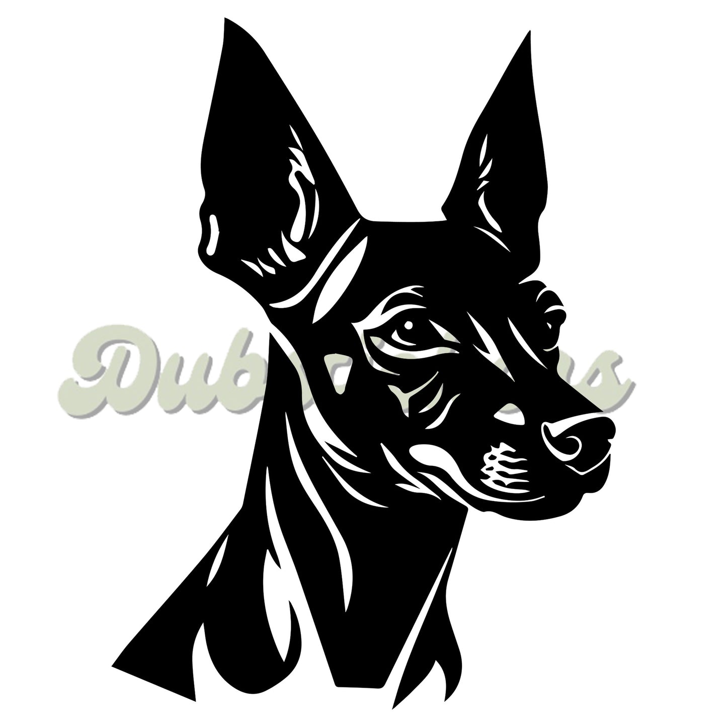 Xoloitzcuintli Mexican Hairless Dog Decal