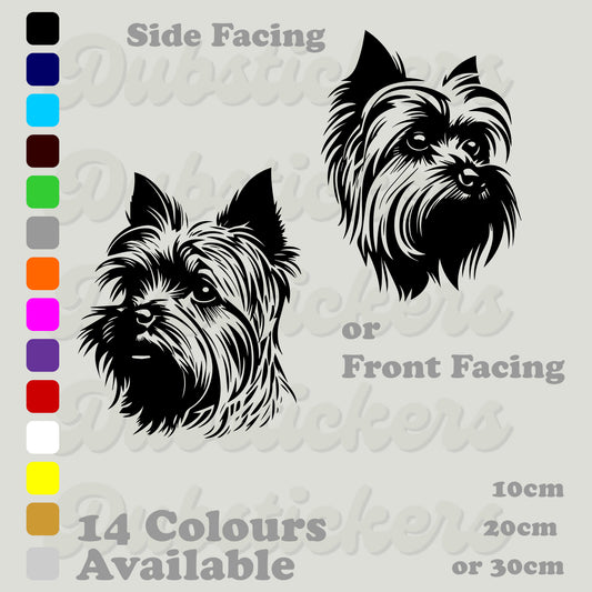 Yorkshire Terrier Decal