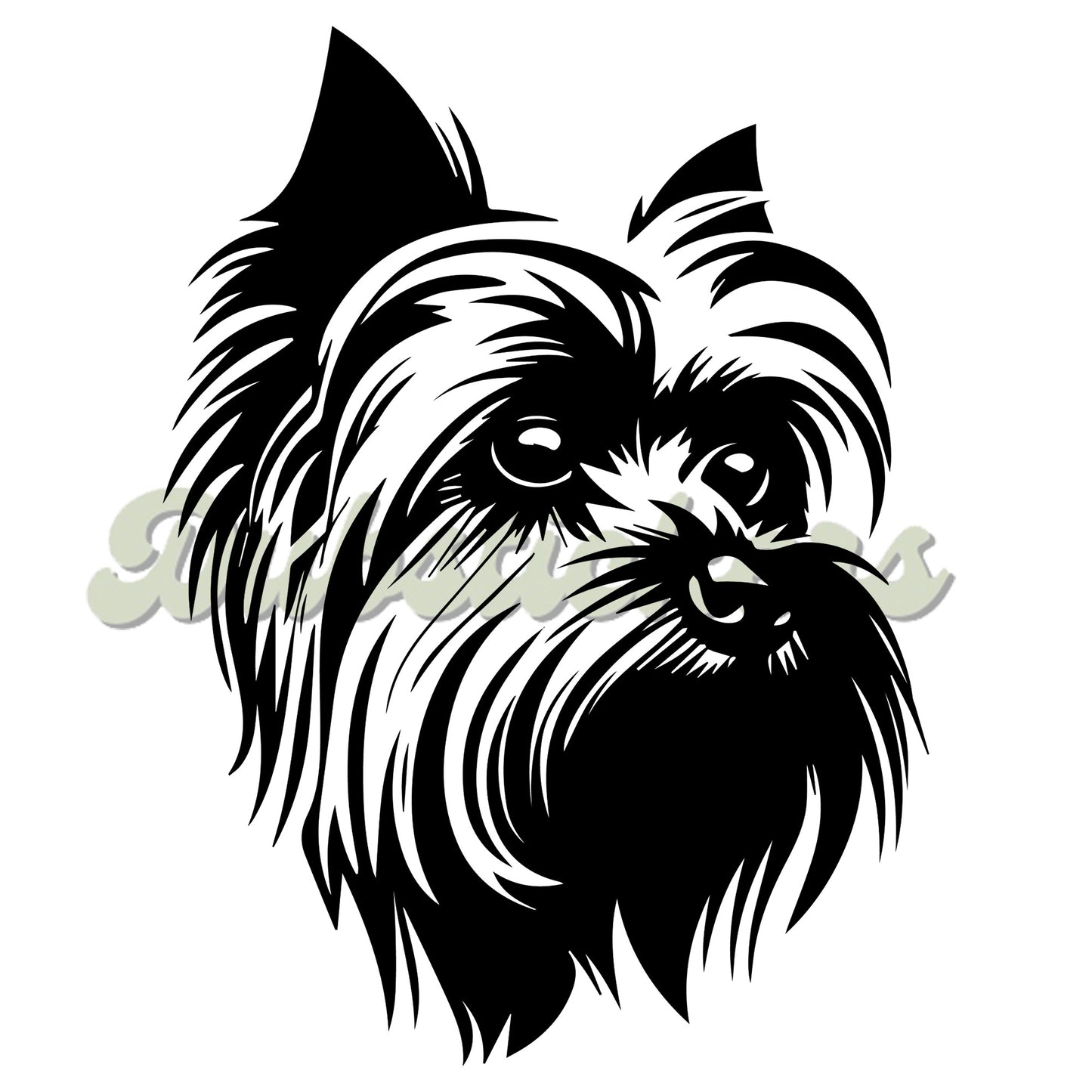 Yorkshire Terrier Decal