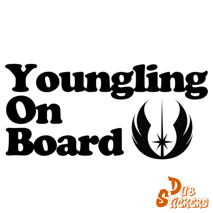 Youngling on Board Decal